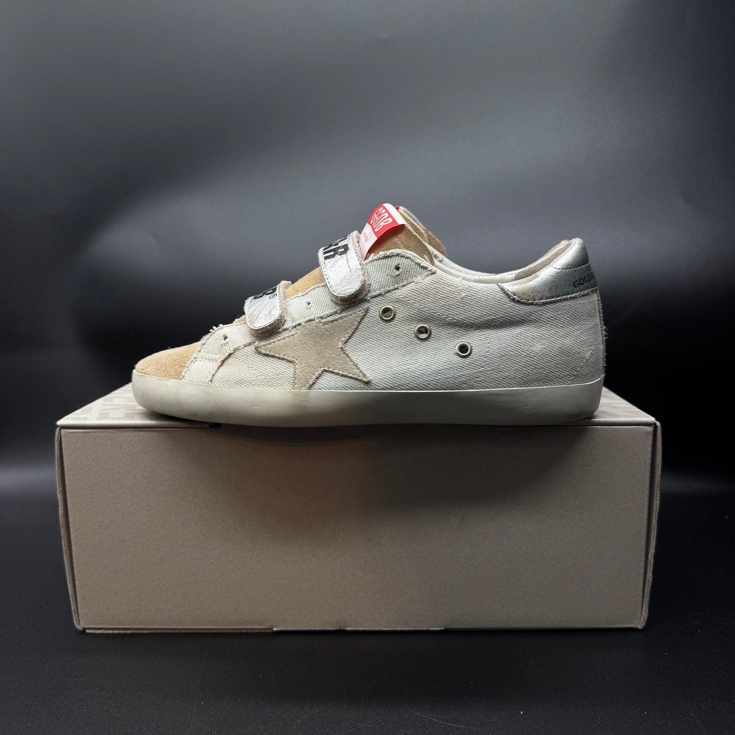 Golden Goose Old School - Gris ▫️