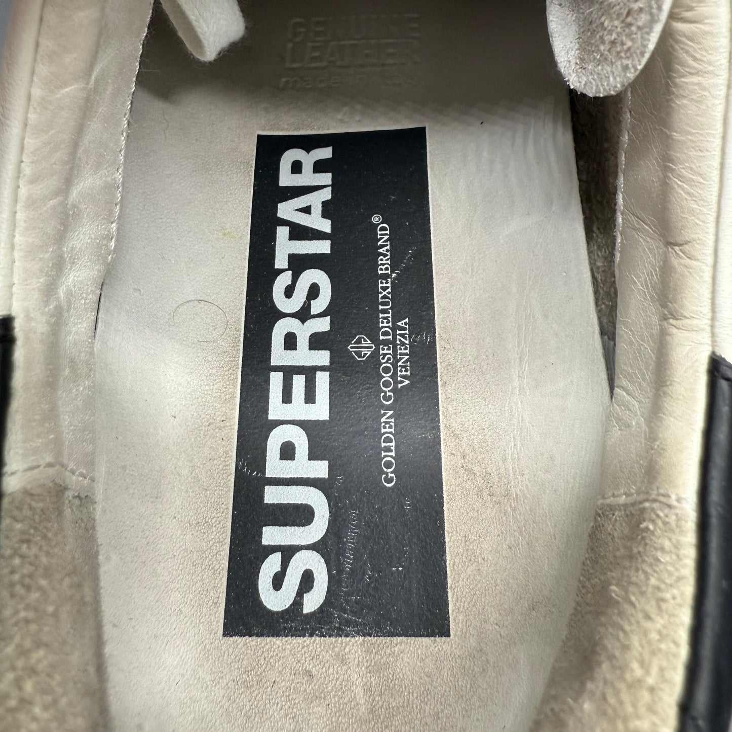 Golden Goose Superstar - Blanc Noir Gris