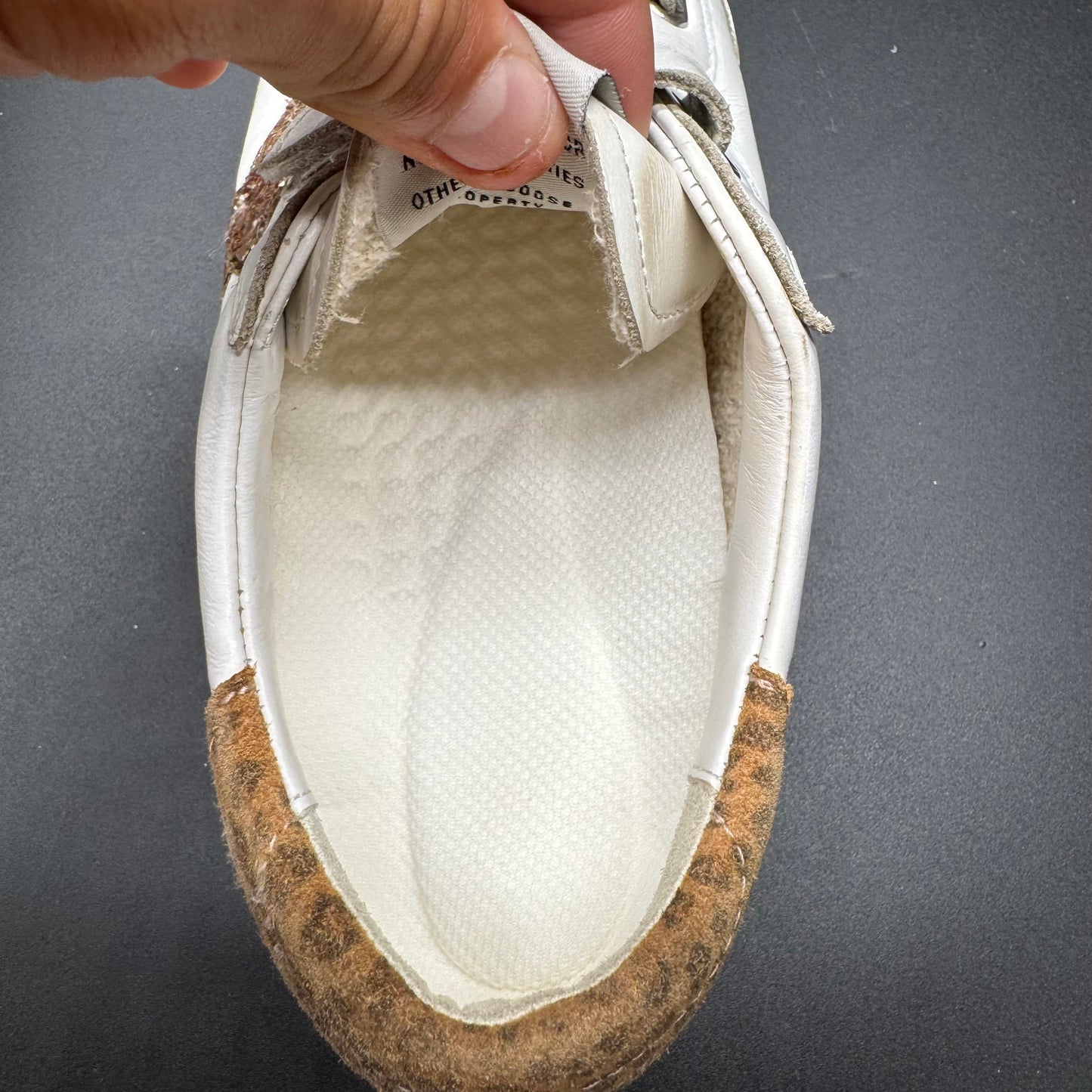Golden Goose May - Blanc/ Léopard/ Paillettes ▫️