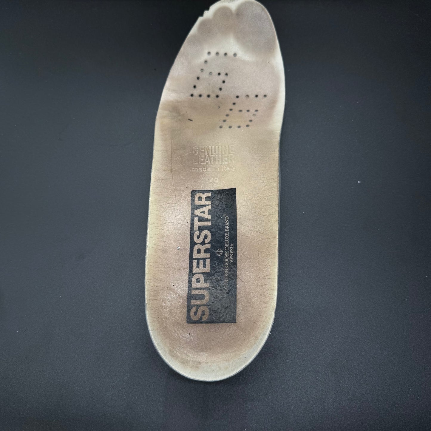 Golden Goose Superstar - Paillettes/ Orange