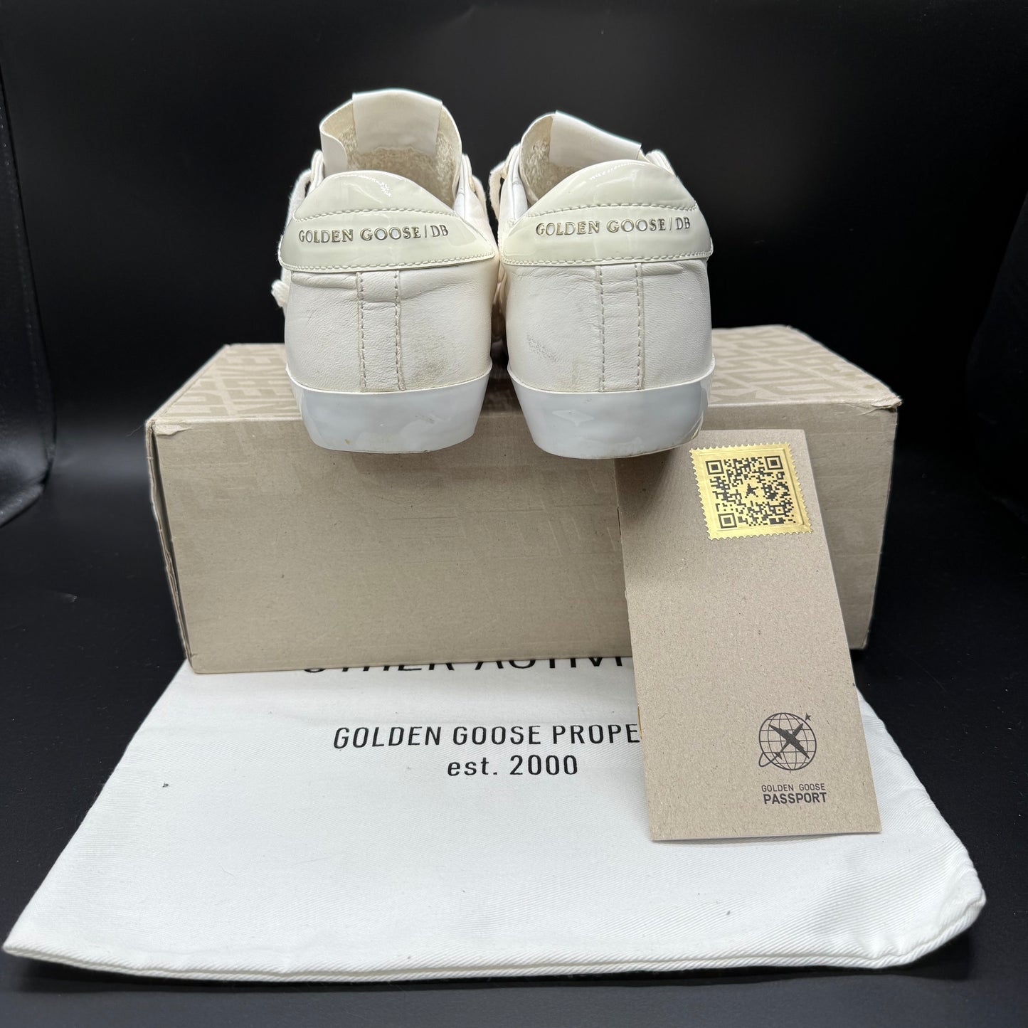 Golden Goose Superstar - Blanc Rose Brillant