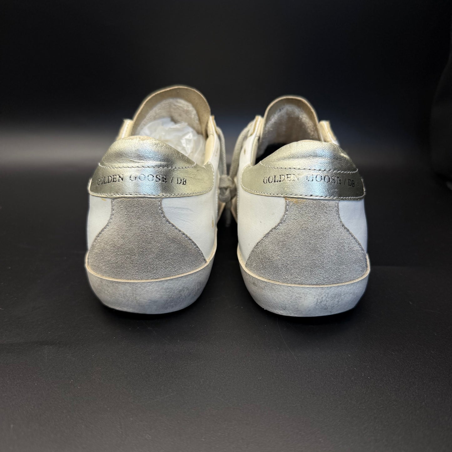Golden Goose Superstar - Blanc/Argent ◼️