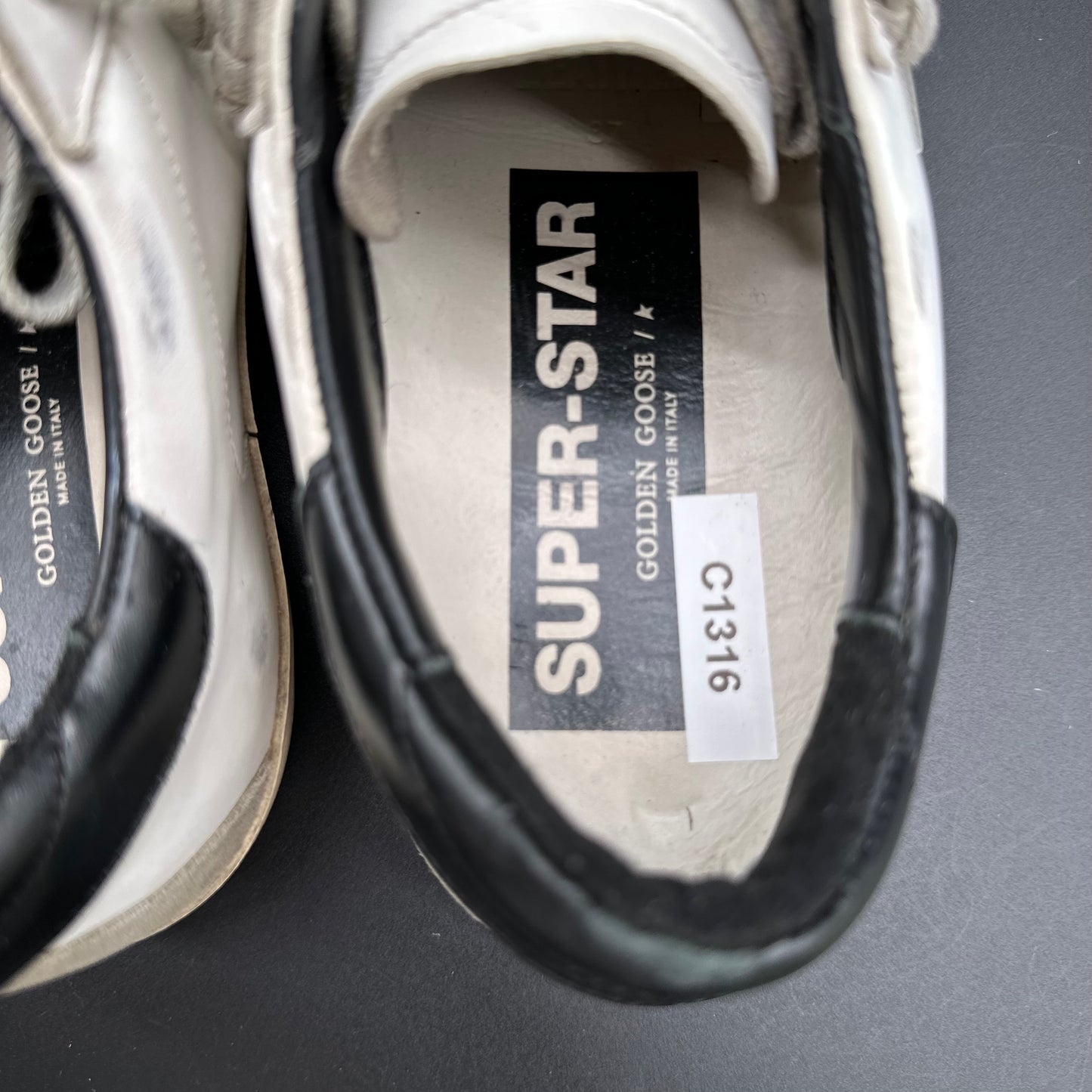 Golden Goose Superstar - Blanc Noir Beige C1316