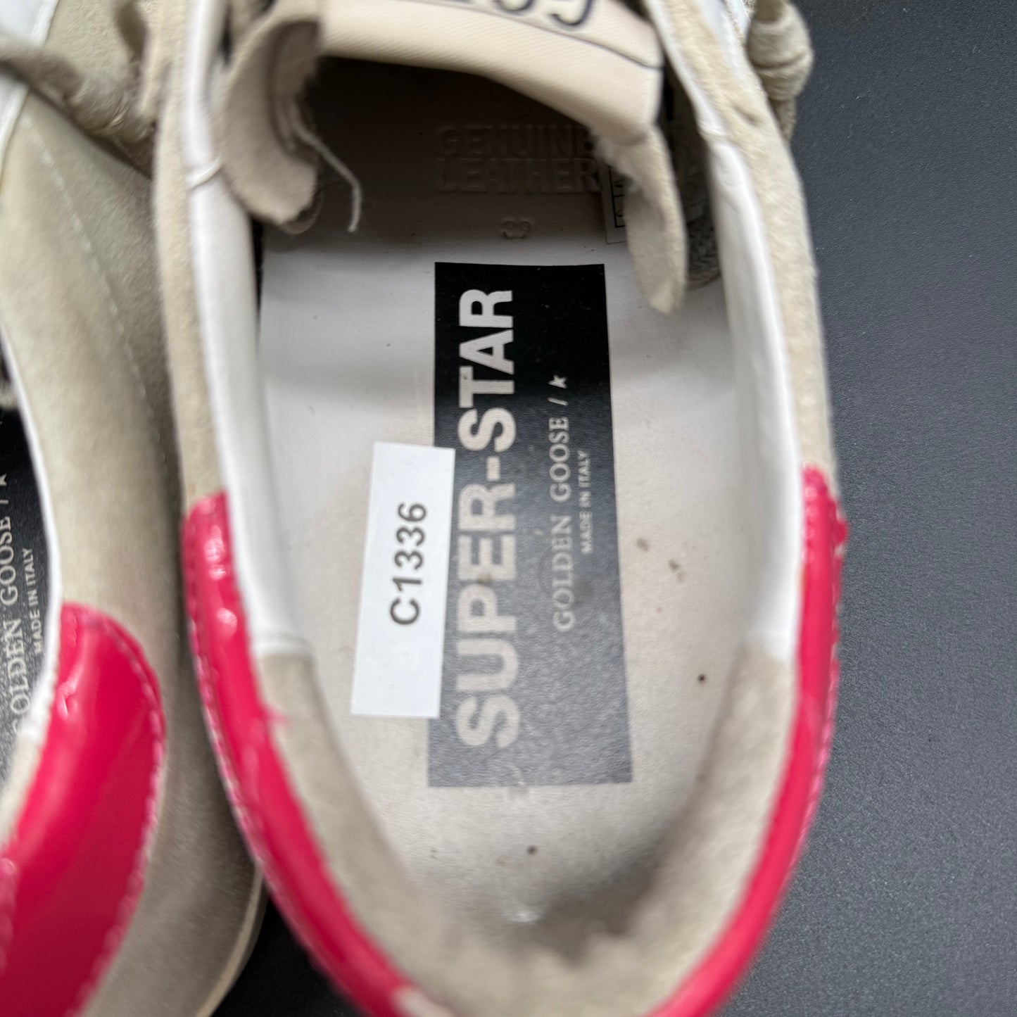 Golden Goose Superstar - Blanc Beige Fuschia C1336