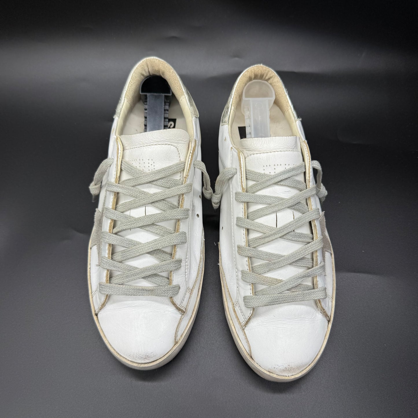 Golden Goose Superstar - Blanc/Argent ◼️