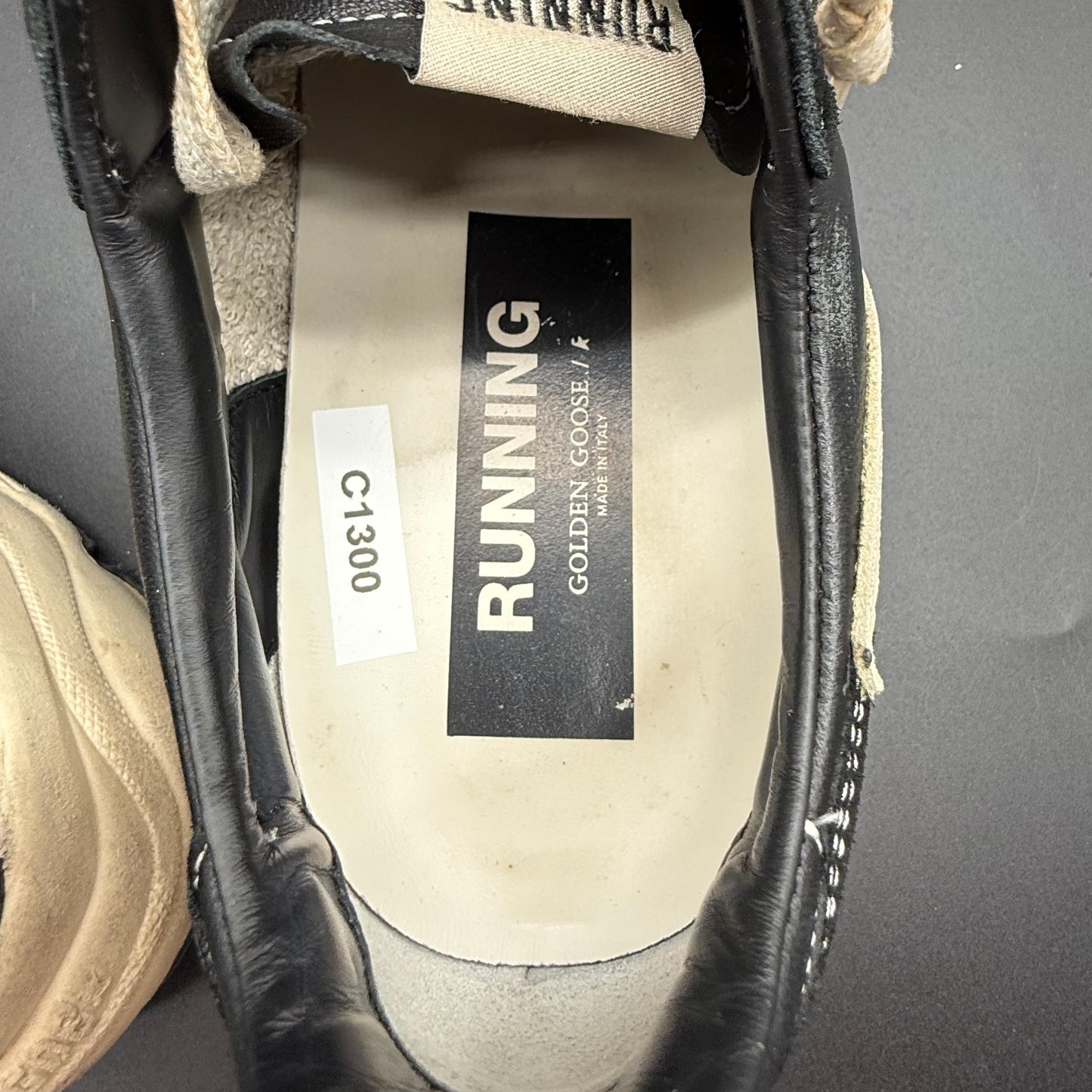 Golden Goose Running - Noir Beige C1300