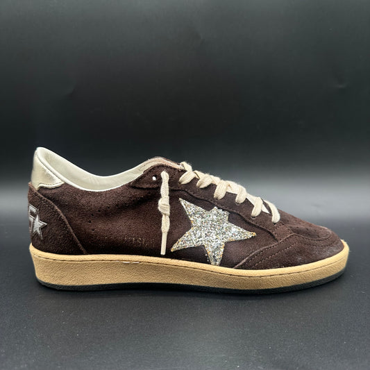 Golden Goose Ballstar - Marron Paillettes C1233