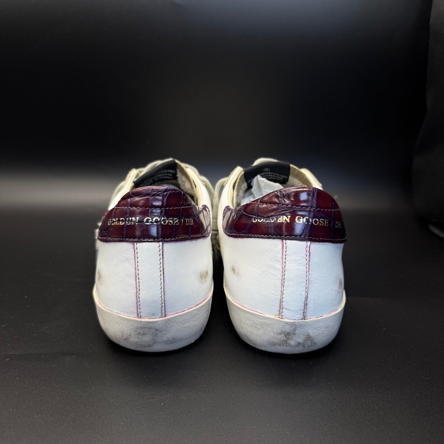 Golden Goose Superstar - Blanc/Violet ◼️