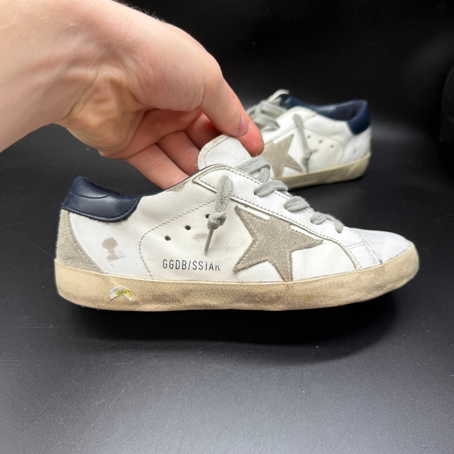 Golden Goose Superstar - Bleu Marine Blanc
