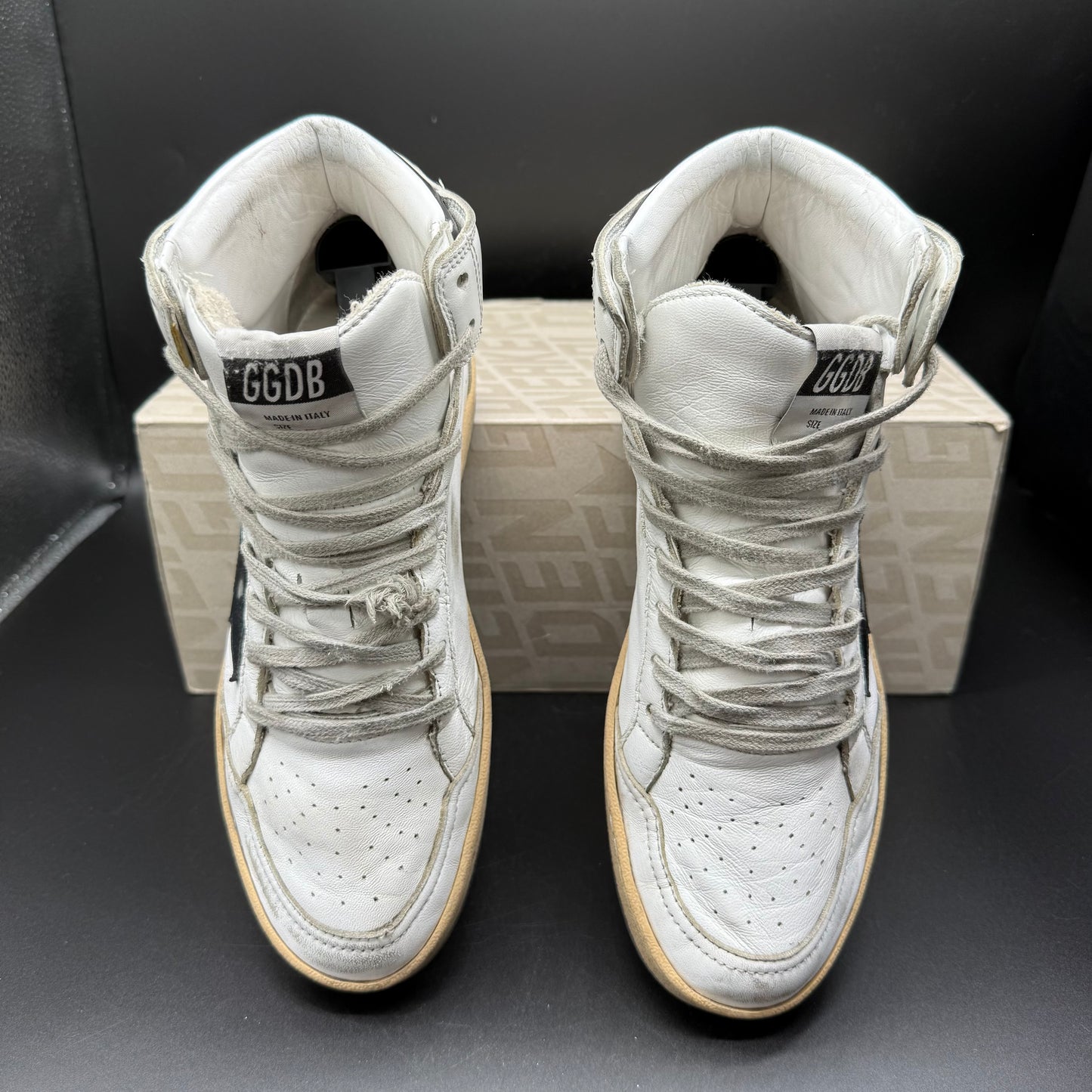 Golden Goose Sky-Star - Blanc Noir