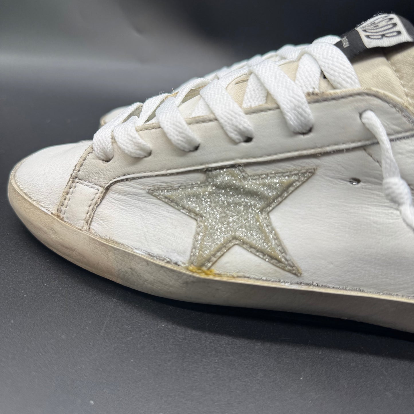 Golden Goose Superstar - Blanc/ Argent ▫️