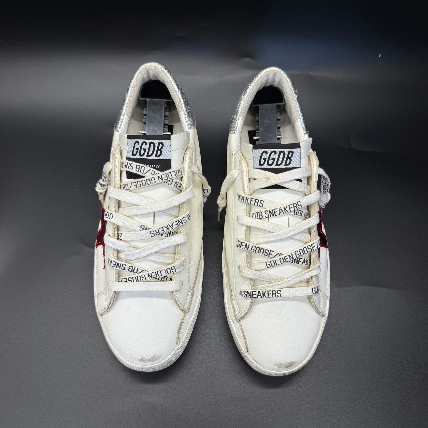 Golden Goose Superstar -Rouge/Blanc◼️