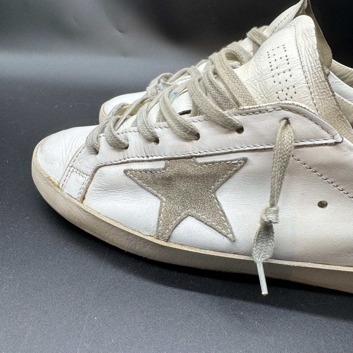 Golden Goose Superstar - Blanc/ Argent ▫️