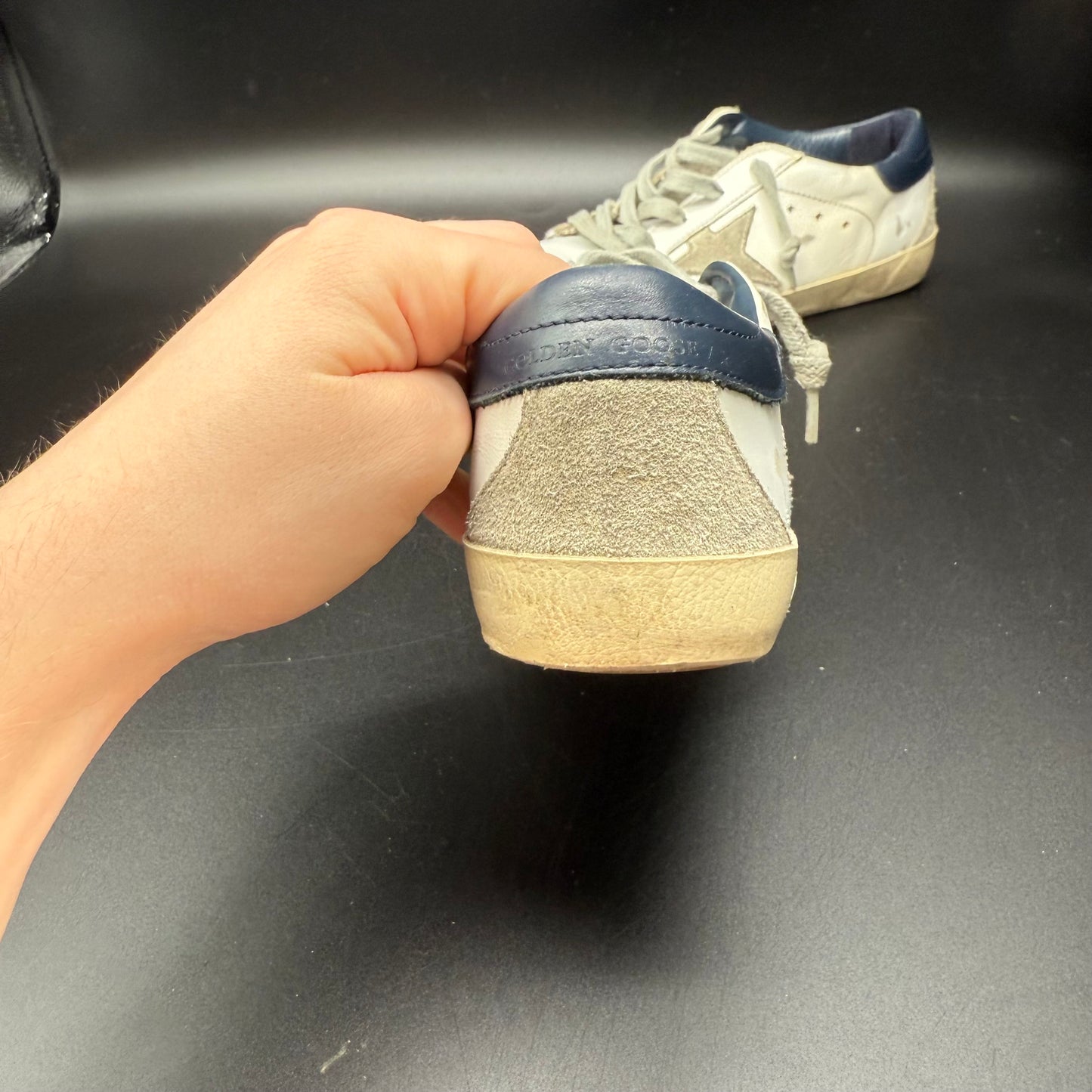 Golden Goose Superstar - Bleu Marine Blanc