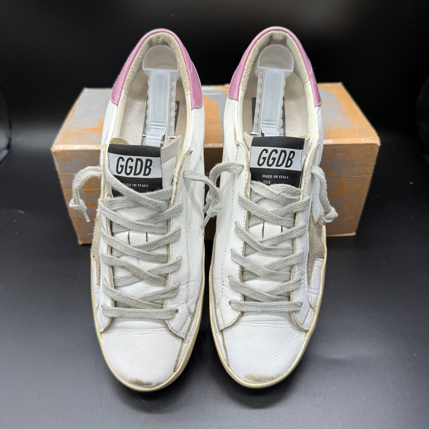 Golden Goose Superstar - Blanc Rose