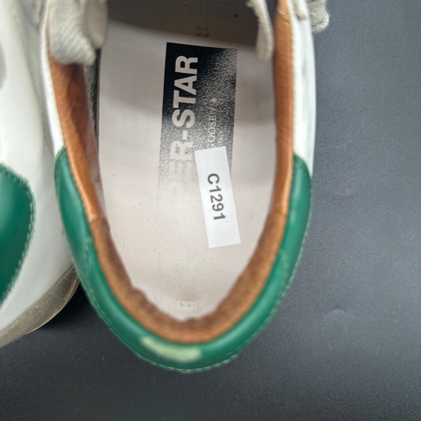 Golden Goose Superstar - Blanc Vert Beige C1291