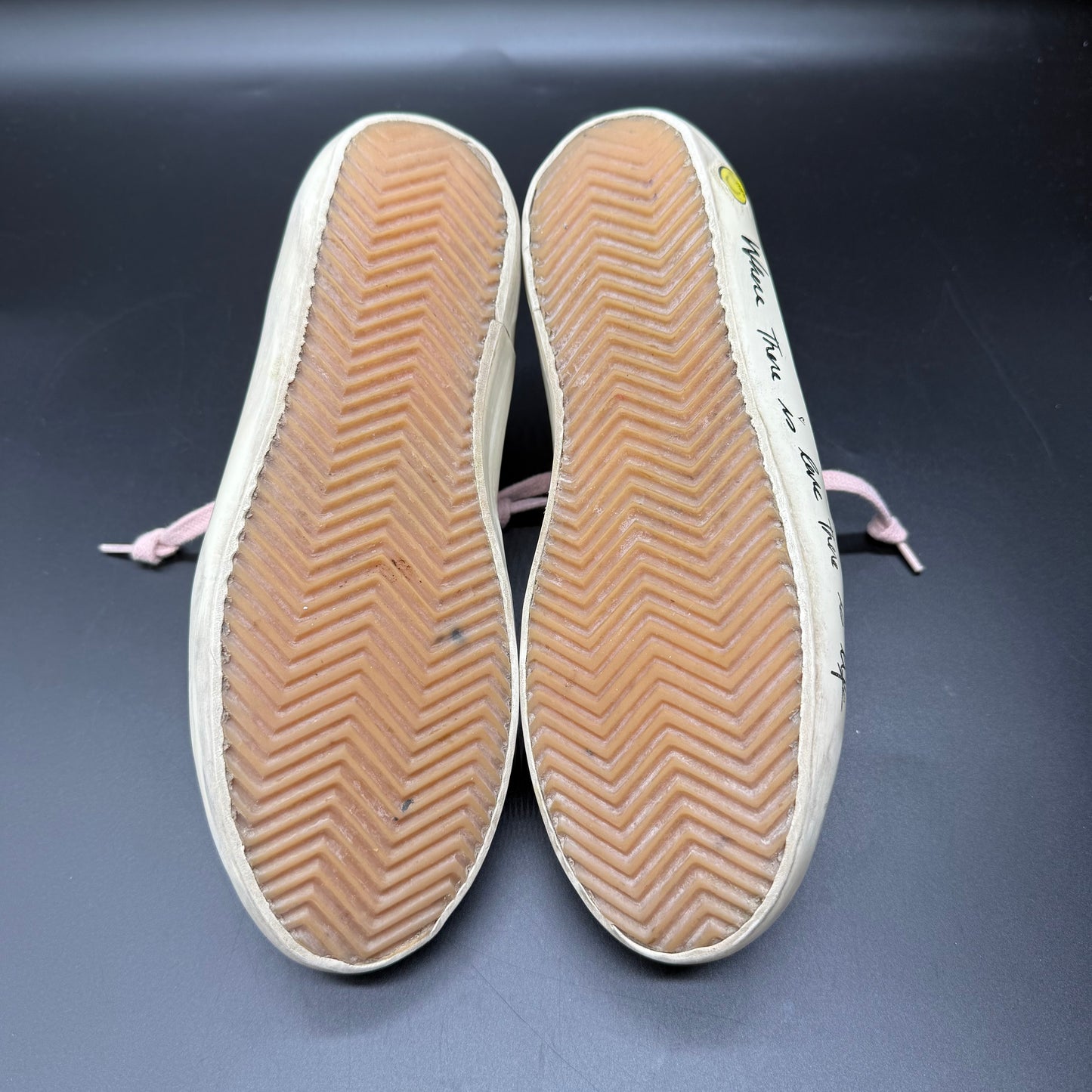Golden Goose Superstar - Vert Paillette Argenté Rose