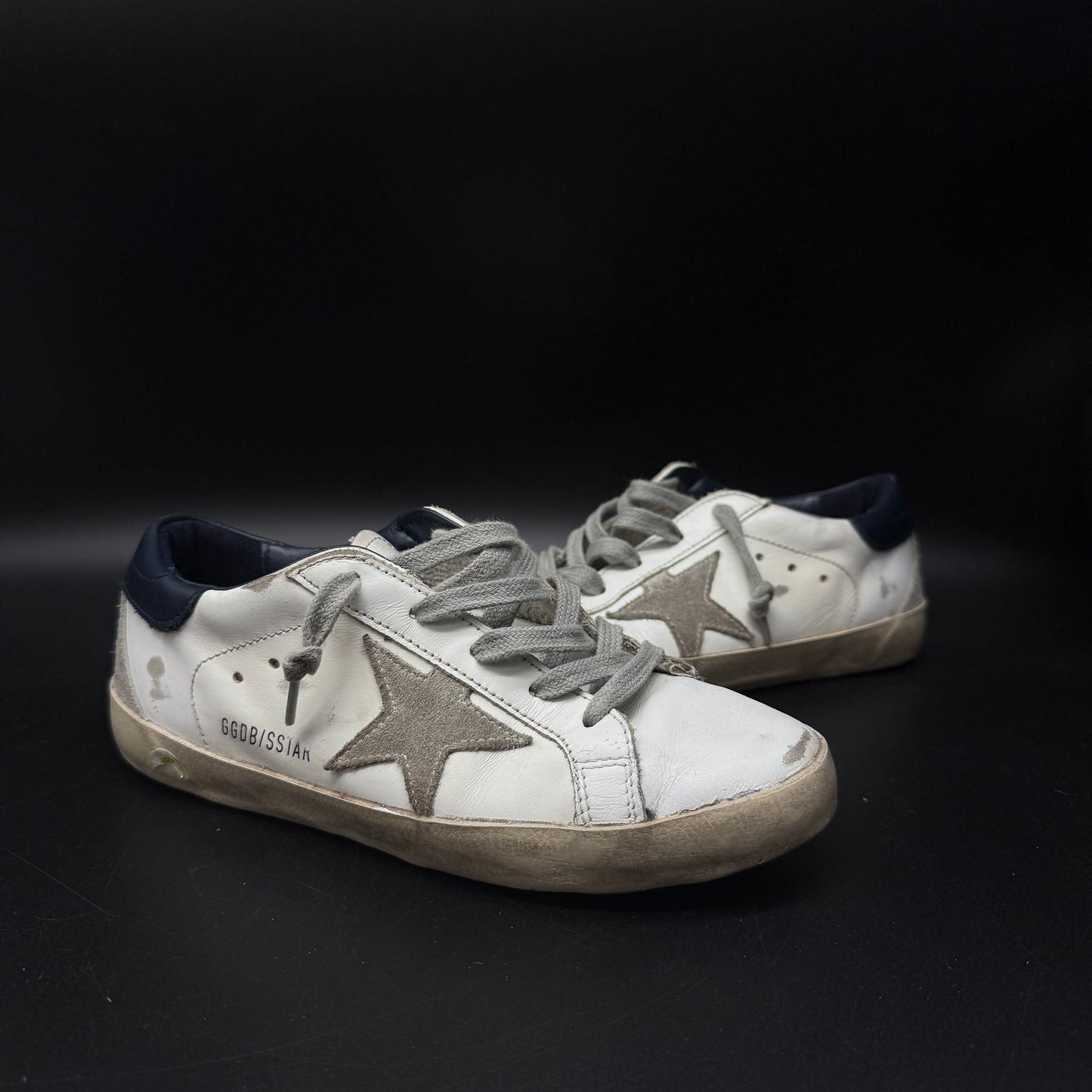 Golden Goose Superstar - Bleu Marine Blanc