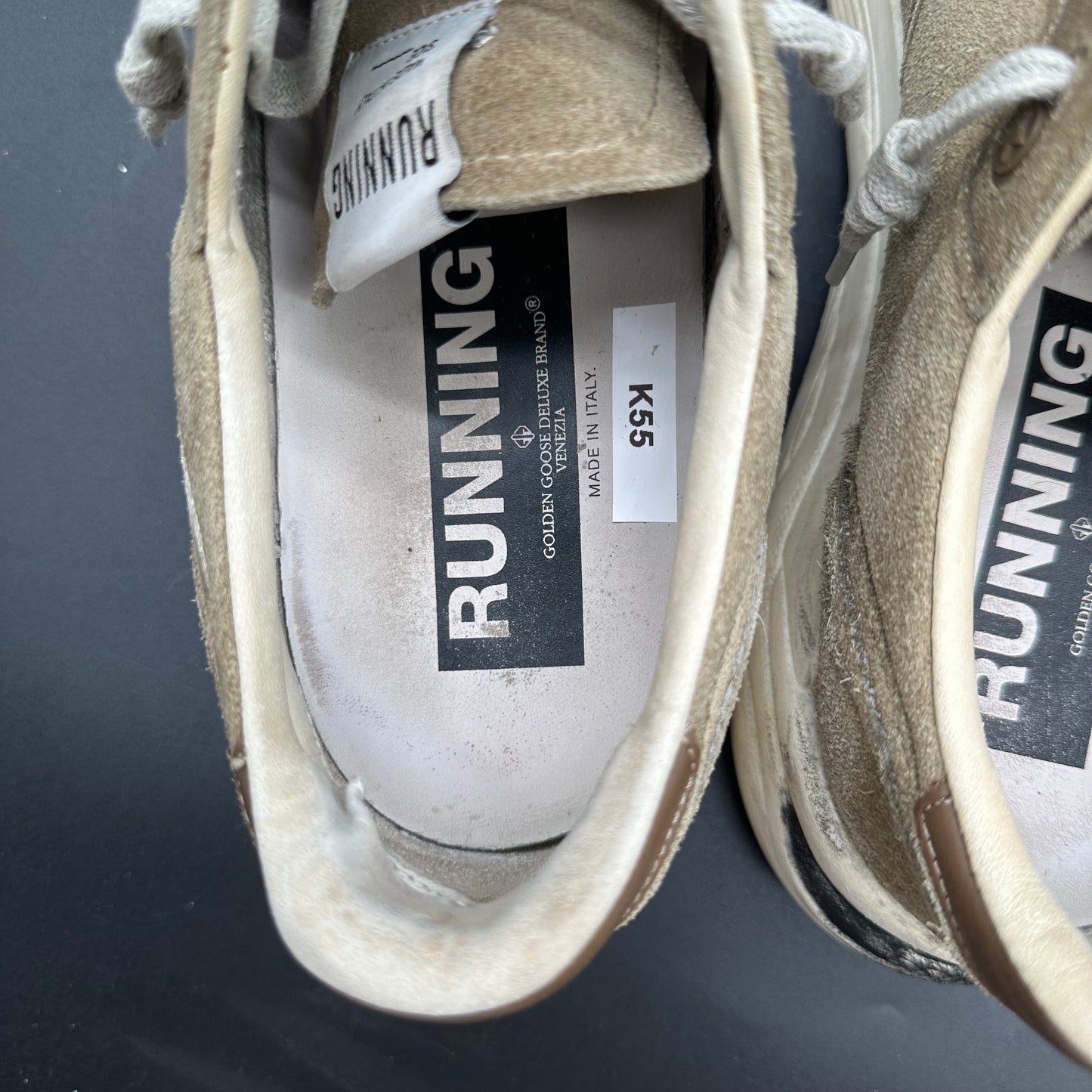 Golden Goose Running - Kaki Beige K55