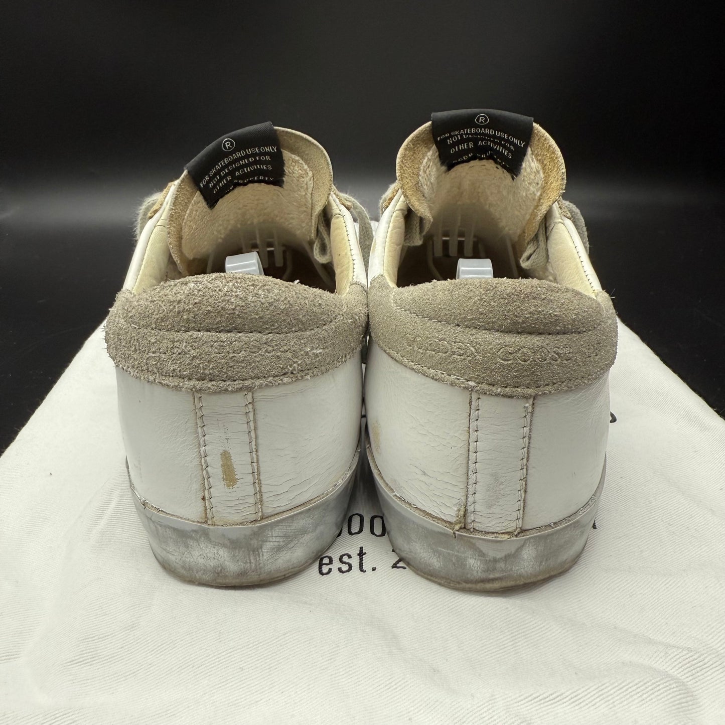 Golden Goose Superstar - Blanc Argenté