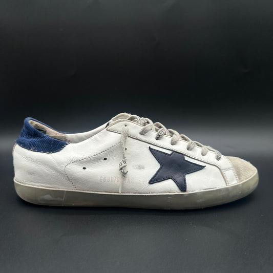 Golden Goose Superstar - Blanc Bleu C1228