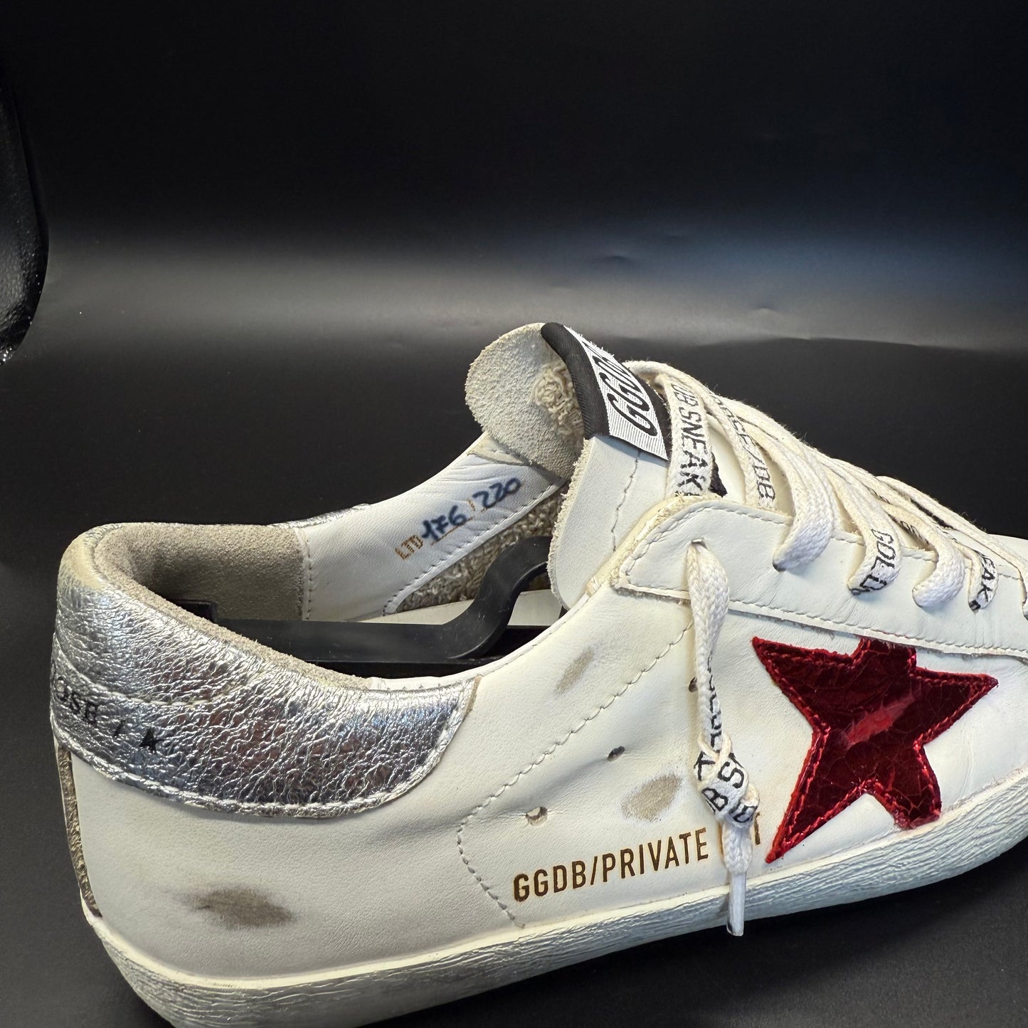 Golden Goose Superstar -Rouge/Blanc◼️