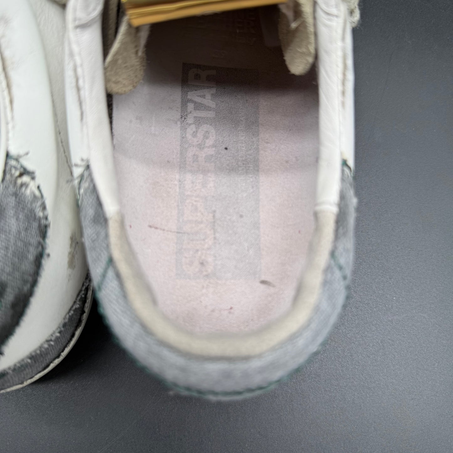 Golden Goose Superstar - Blanc Noir C406