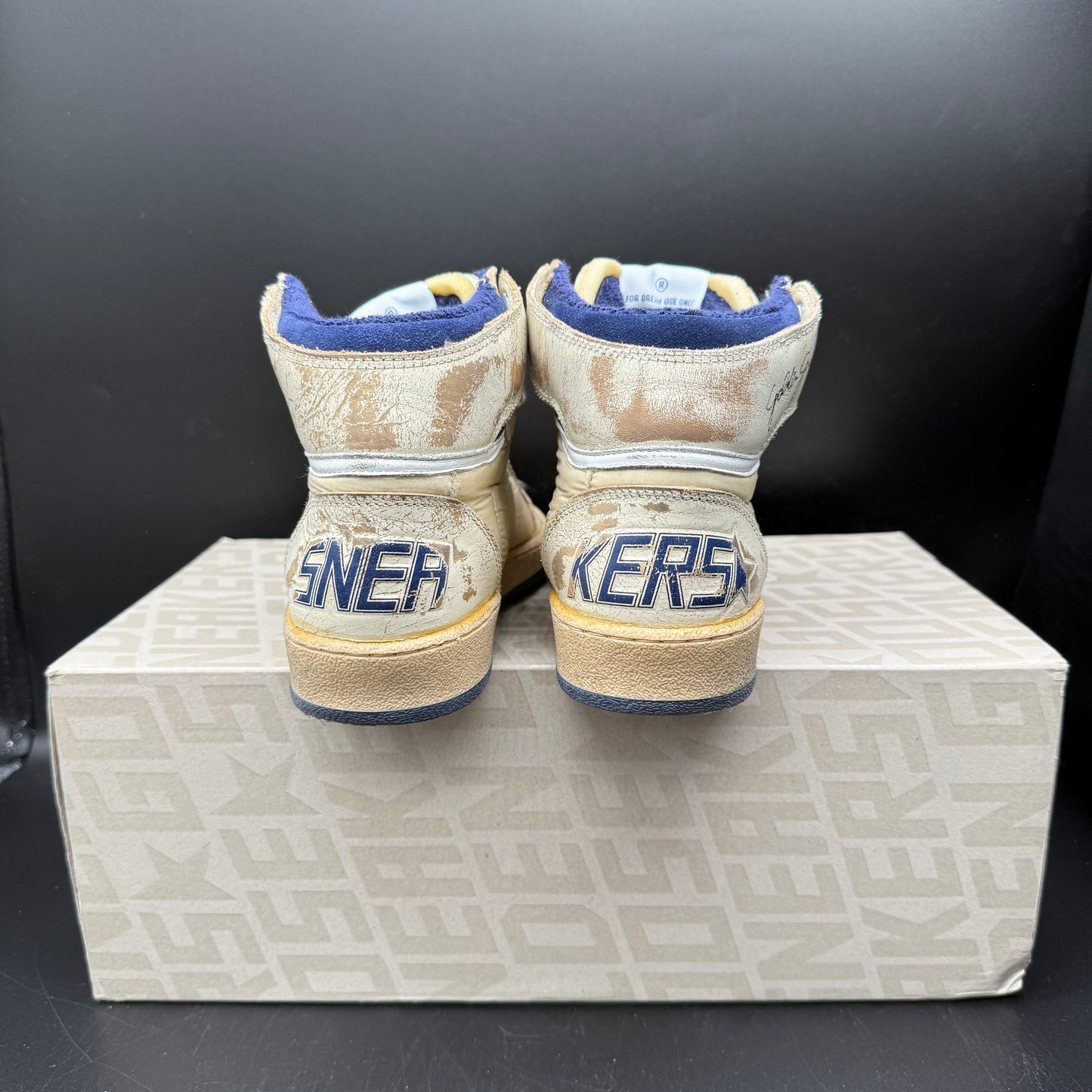 Golden Goose Sky-Star - Beige Bleu