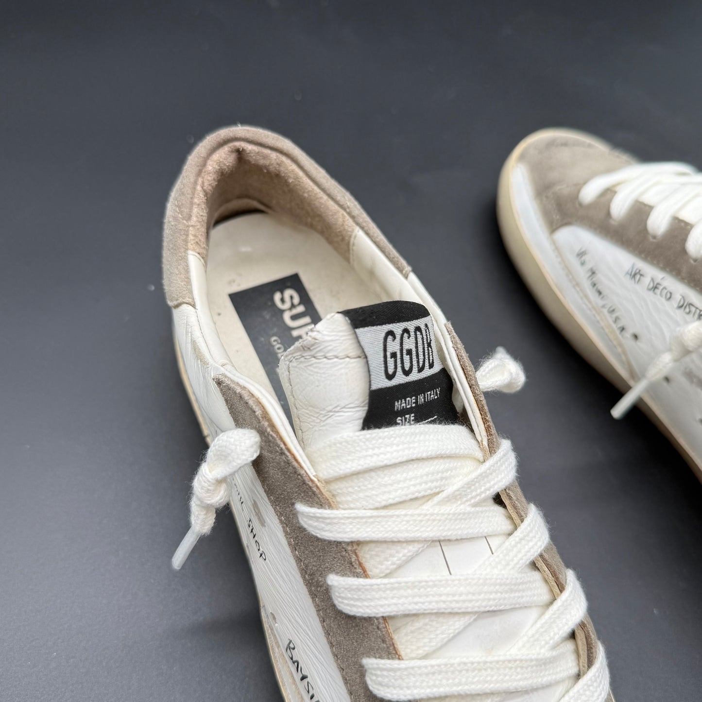 Golden Goose Superstar - Blanc Miami J006