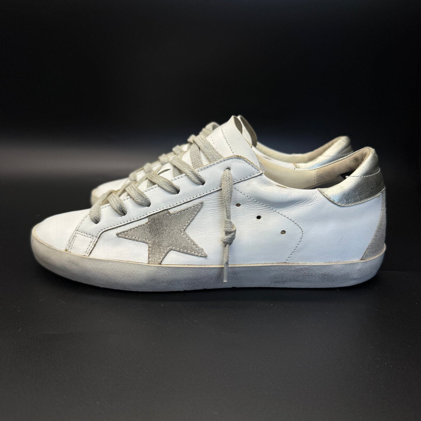 Golden Goose Superstar - Blanc/Argent ◼️