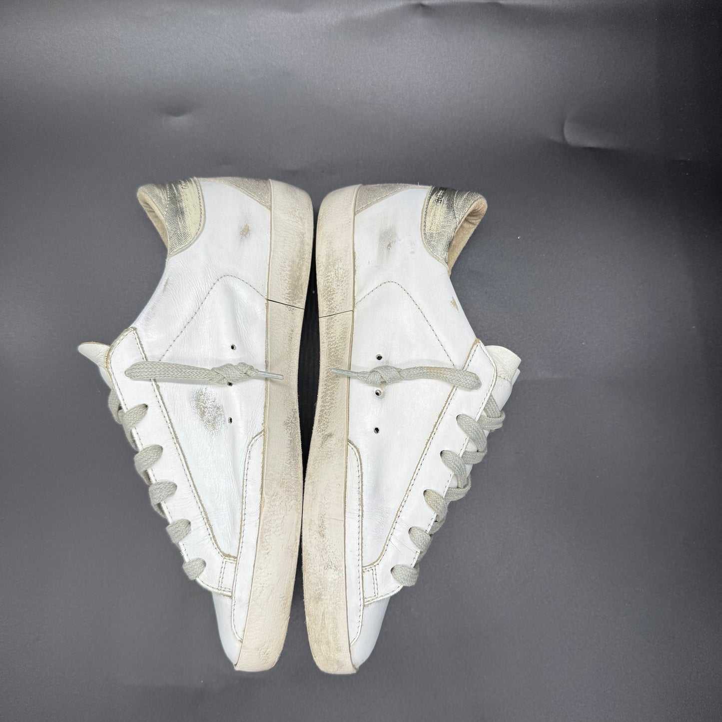 Golden Goose Superstar - Blanc/Argent ◼️