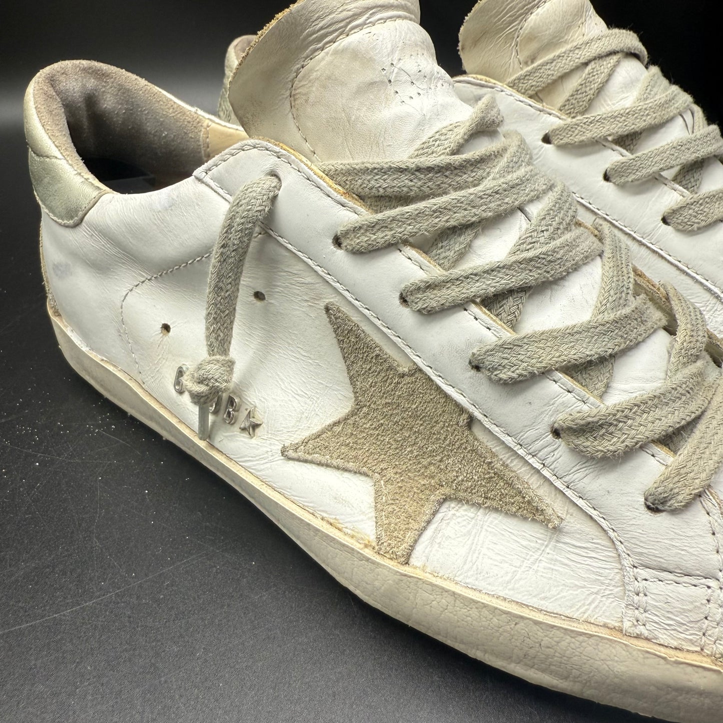 Golden Goose Superstar - Blanc Argent
