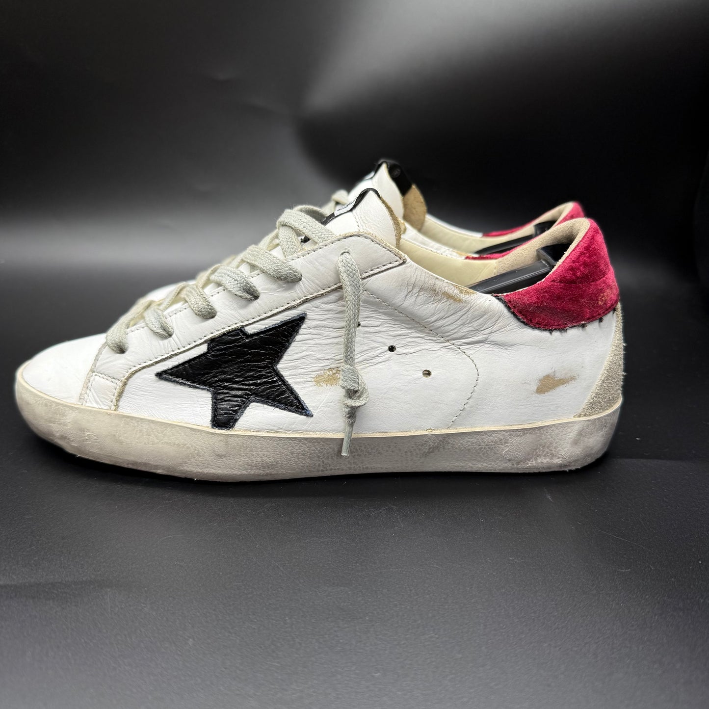 Golden Goose Superstar - Blanc/Rouge/Noir◼️