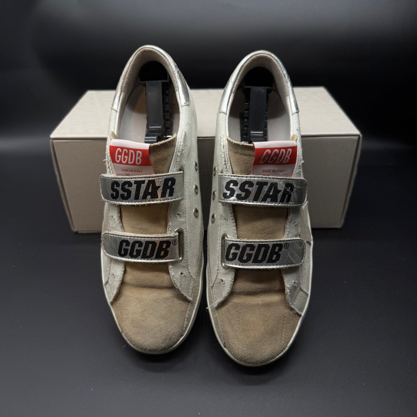 Golden Goose Old School - Gris ▫️
