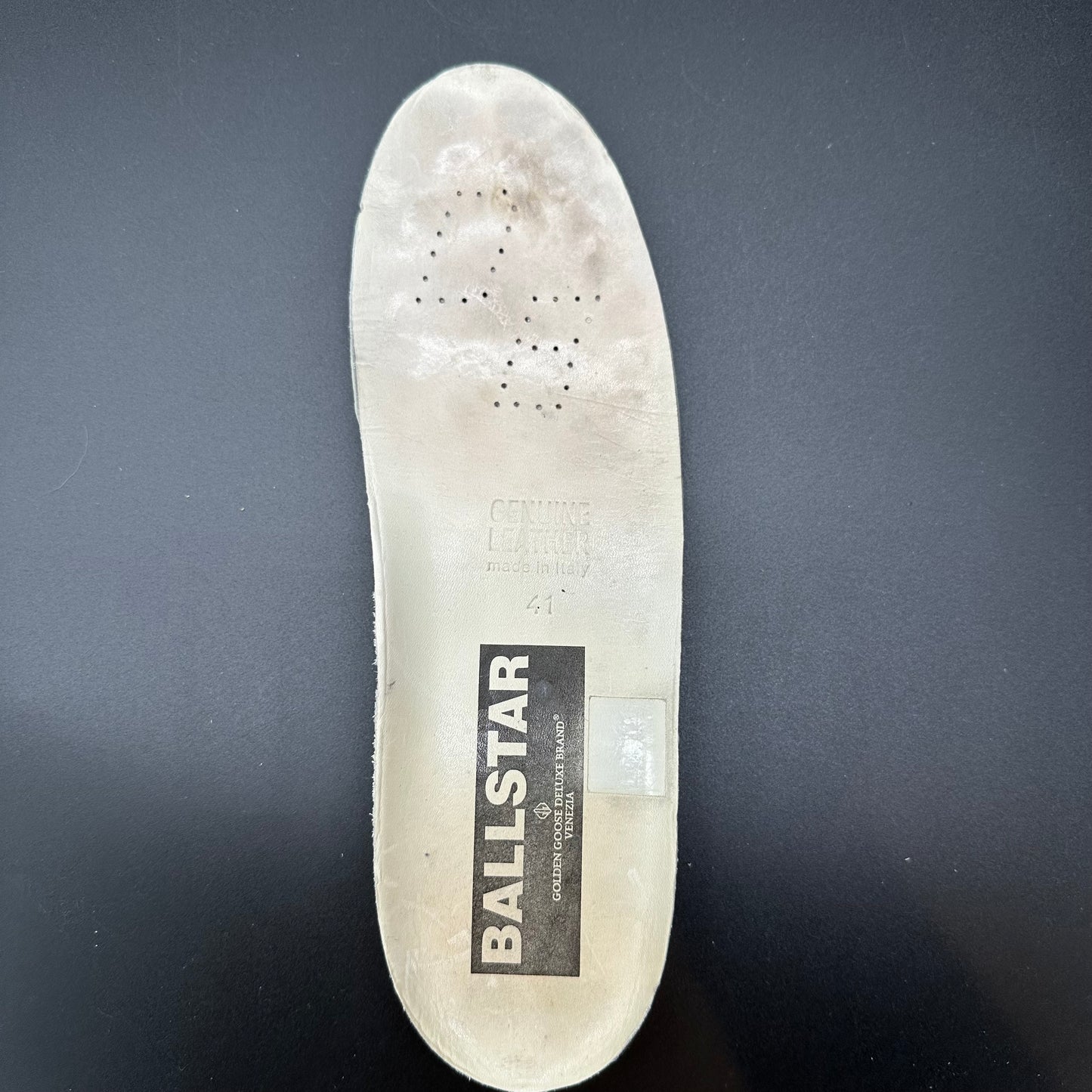 Golden Goose BallStar - Blanc/ Bleu ▪️