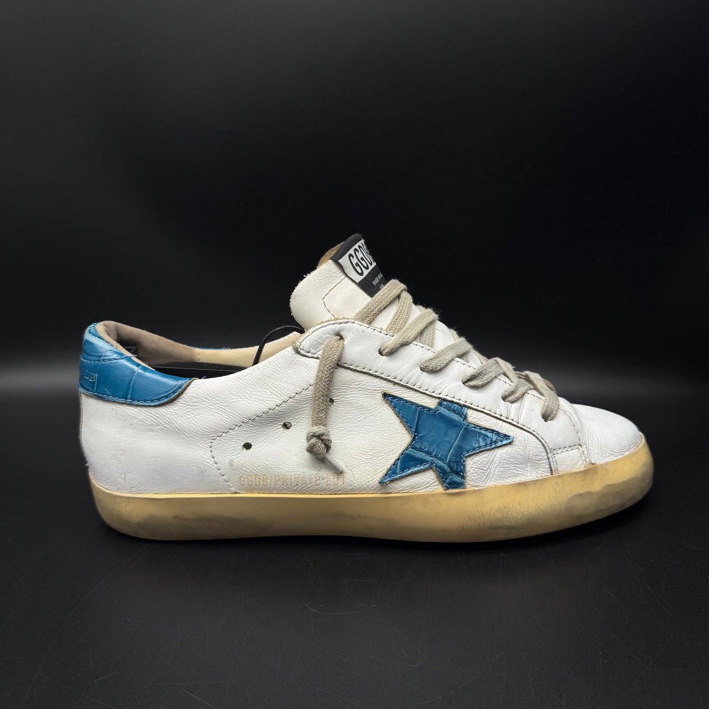 Golden Goose Superstar - Blanc Bleu