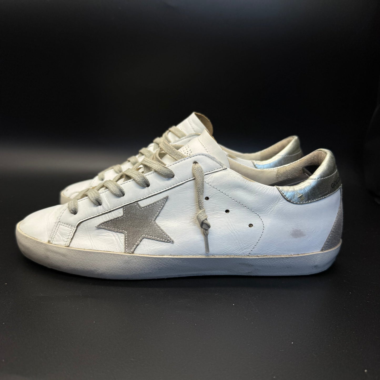 Golden Goose Superstar - Blanc/Argent ◼️