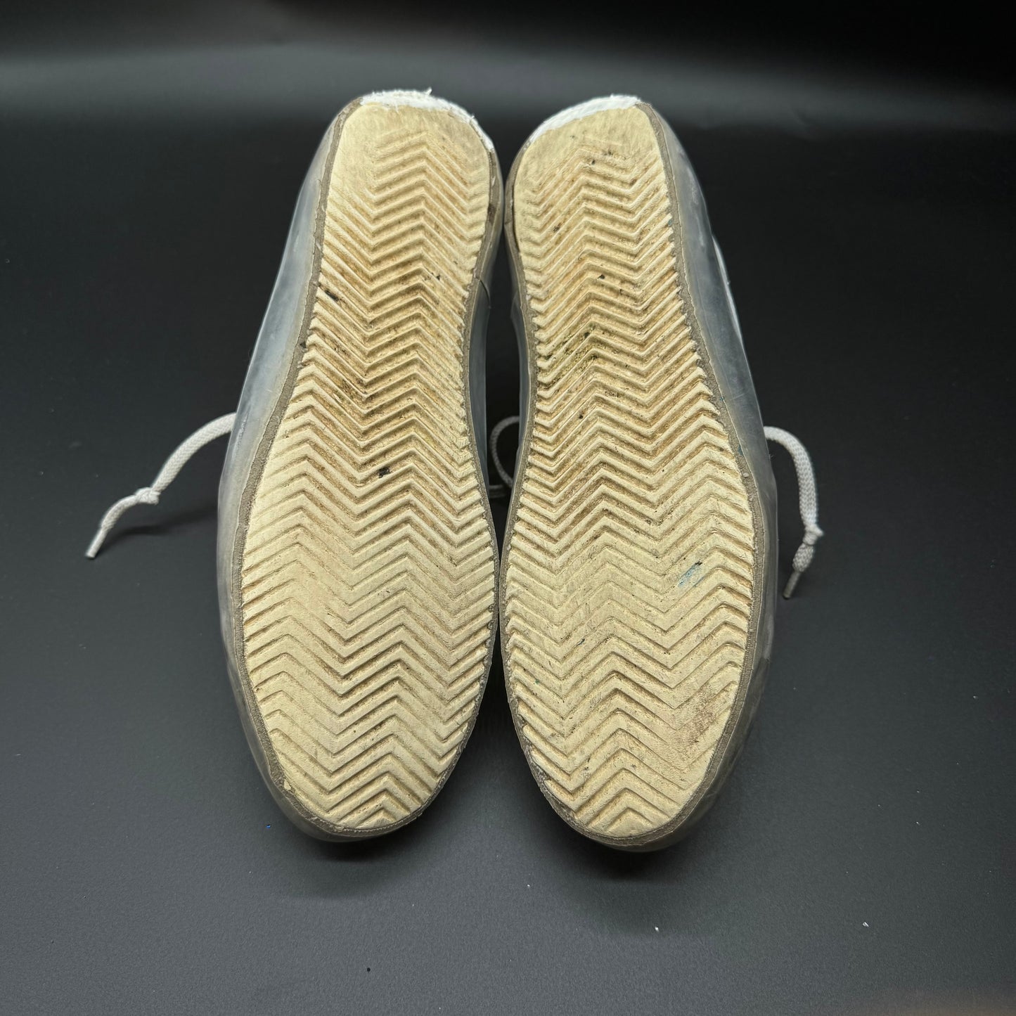 Golden Goose Superstar - Blanc/ Argent ▫️