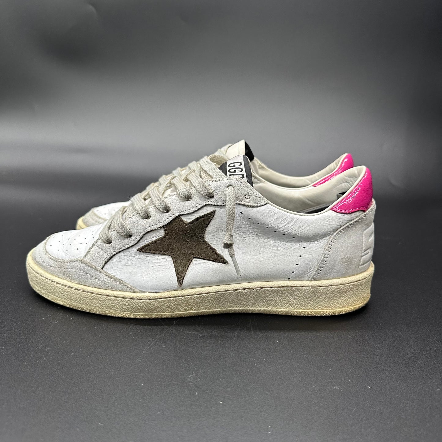 Golden Goose Ballstar - Blanc Rose ◾️