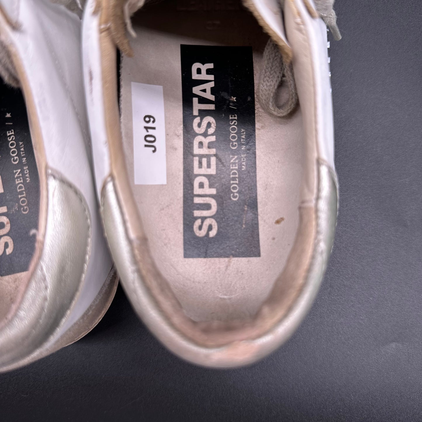 Golden Goose Superstar - Blanc Beige Or J019
