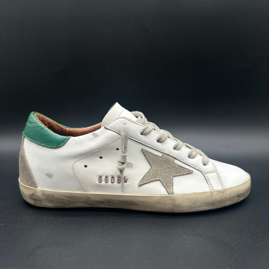 Golden Goose Superstar - Blanc Vert Beige C1291