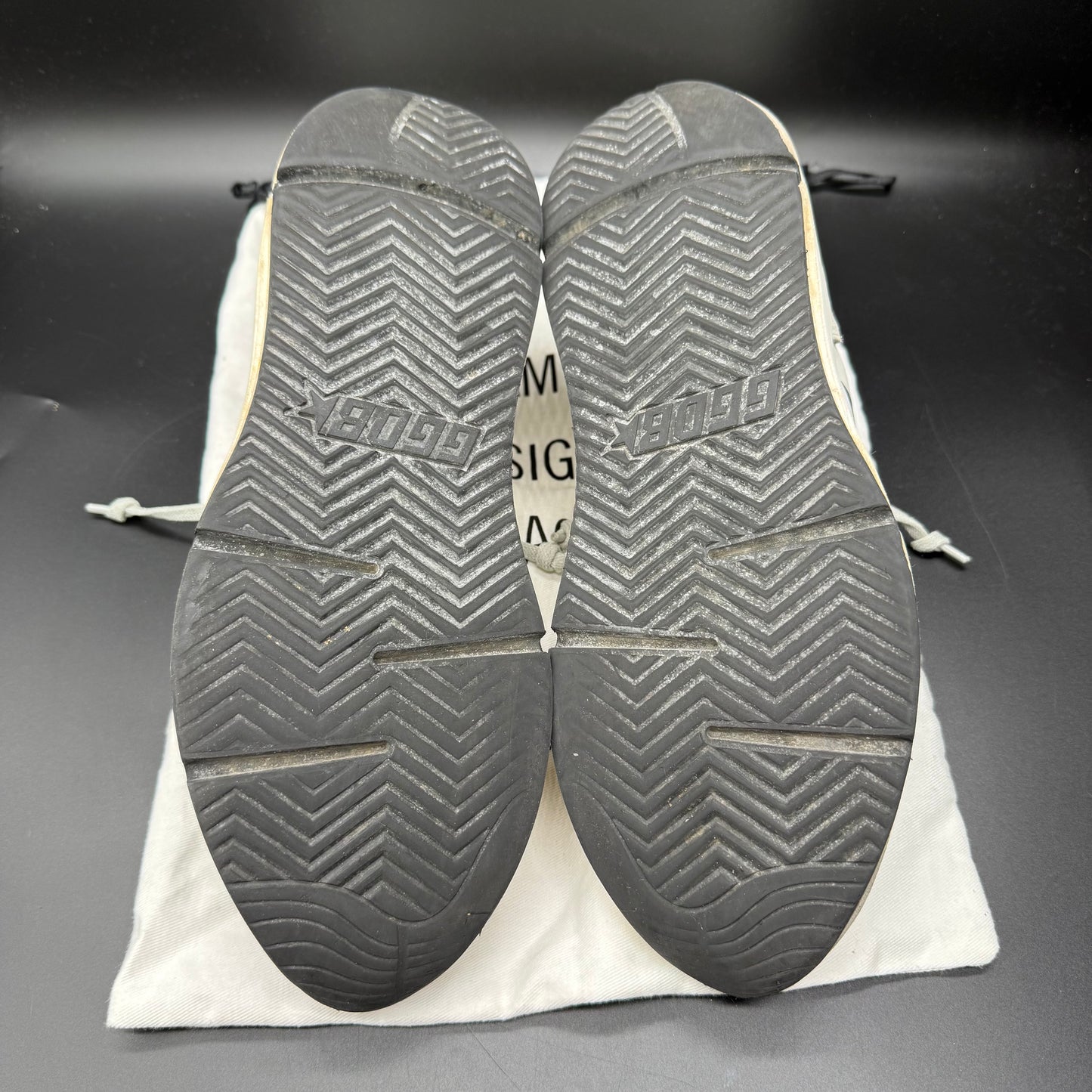 Golden Goose Running - Gris Blanc