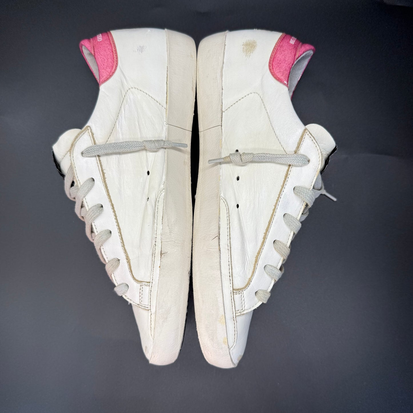 Golden Goose Superstar - Blanc/Rose ◾️
