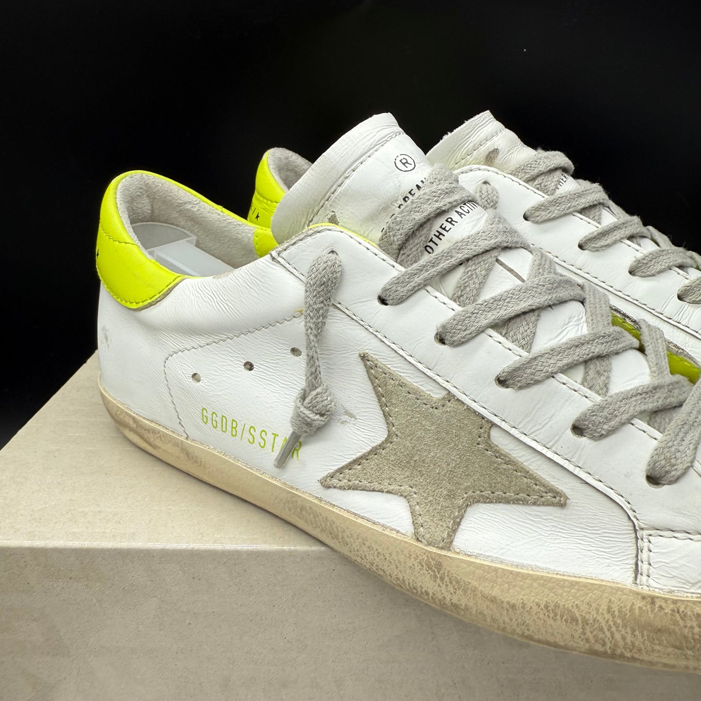 Golden Goose Superstar - Blanc Jaune