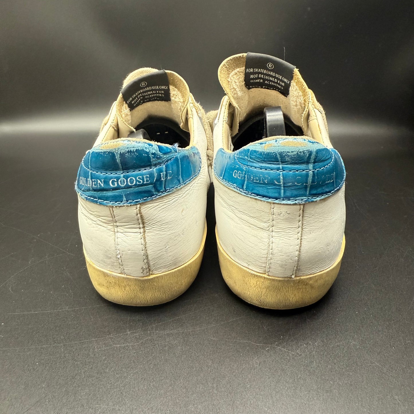Golden Goose Superstar - Blanc Bleu