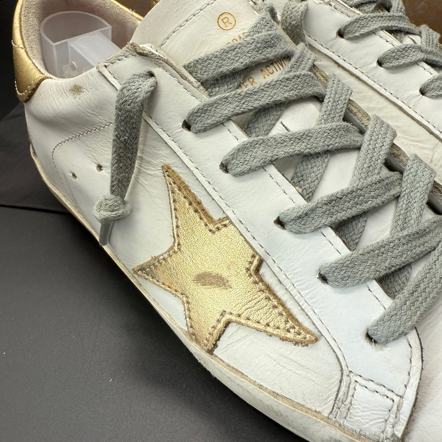 Golden Goose Superstar - Blanc Or