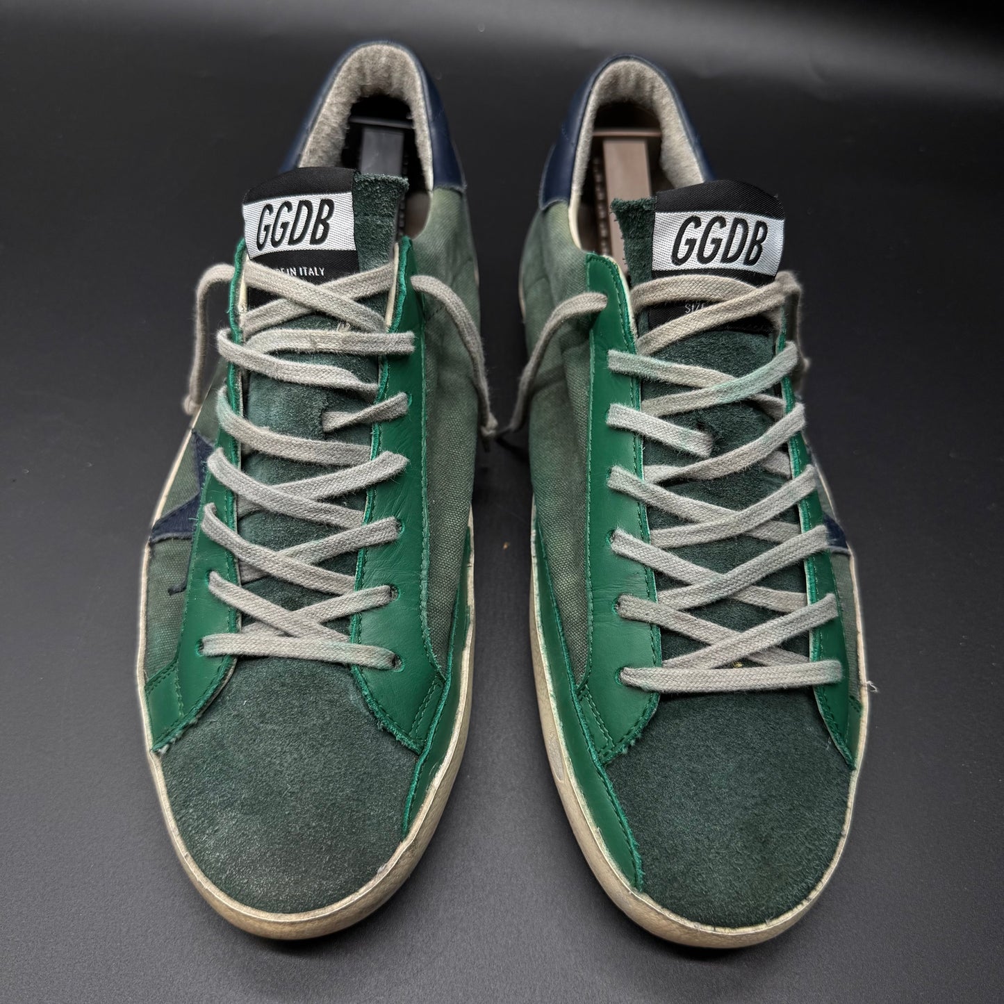 Golden Goose Superstar - vert/ bleue ▫️