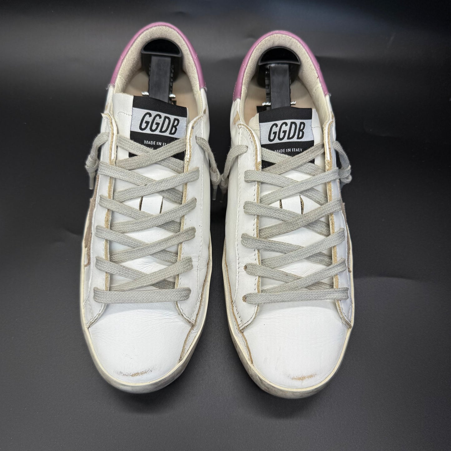 Golden Goose Superstar - Blanc/Rose ◾️