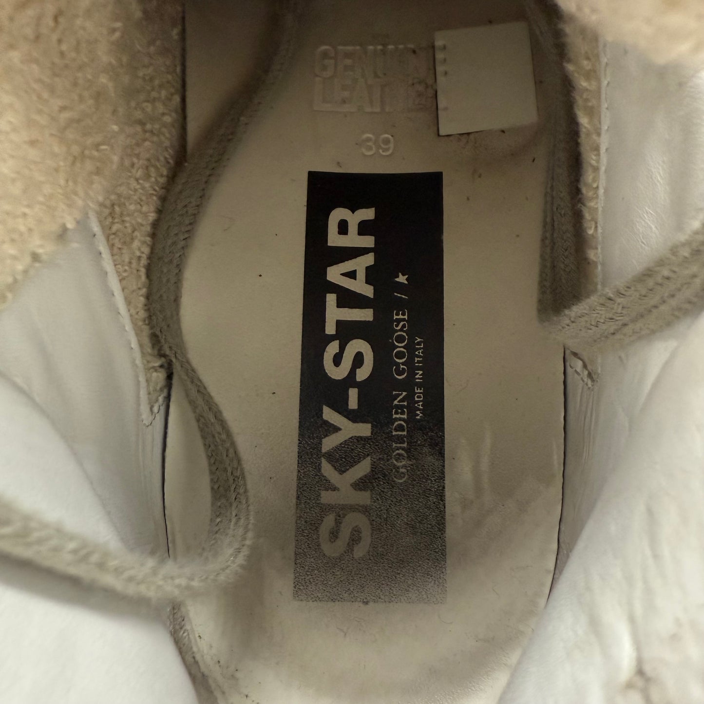 Golden Goose Sky-Star - Blanc Noir