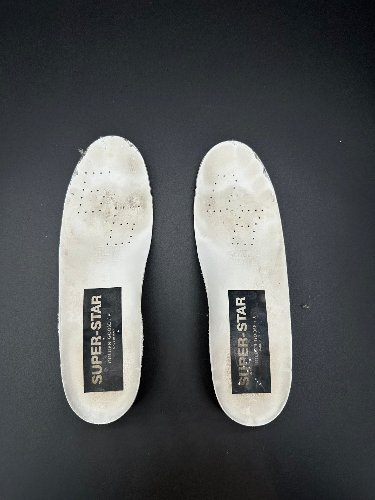 Golden Goose Superstar - Blanc/Paillette ◾️